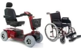 Mobilityscooter and Whelchair to hire